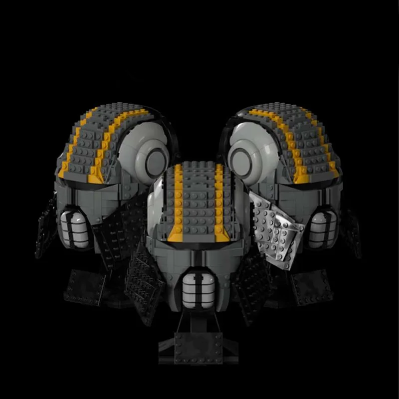 Cosplay Prop Building - 766PCS MOC Starkiller Helmet Modular Building
