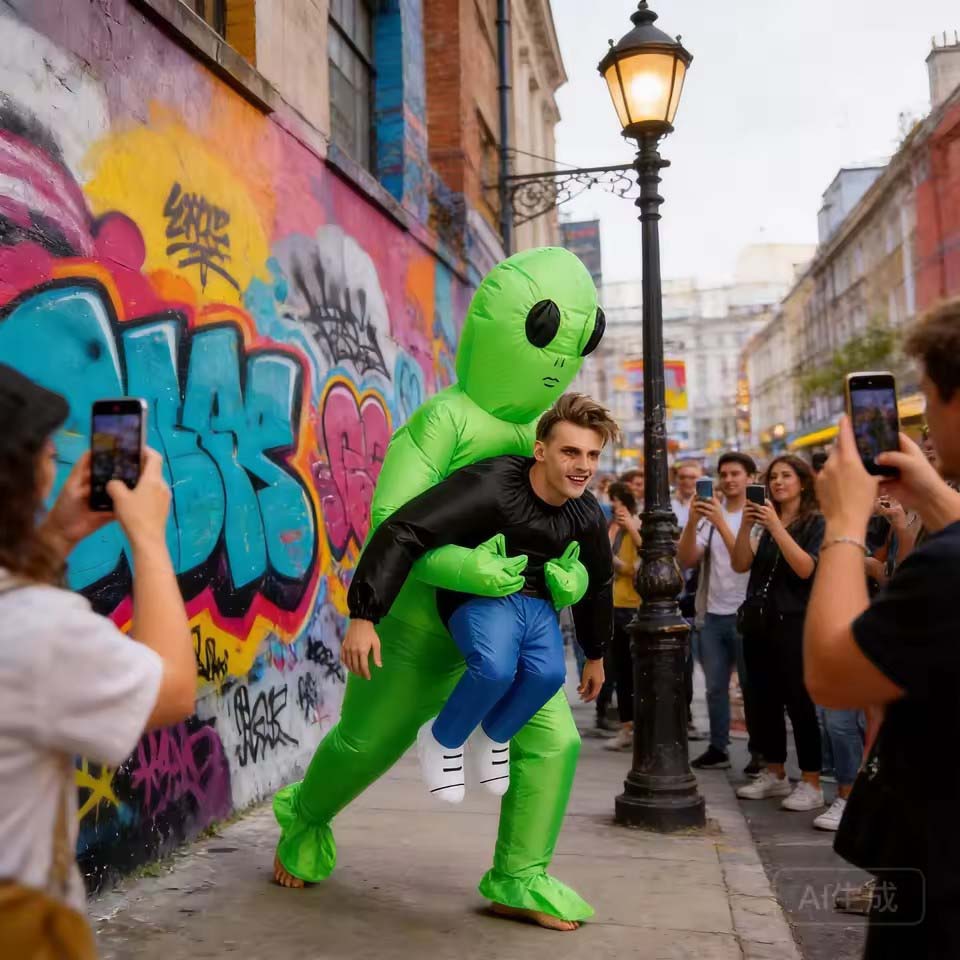 Alien Inflatable Doll Costume  - Cosplay Prop Building 评论和价格