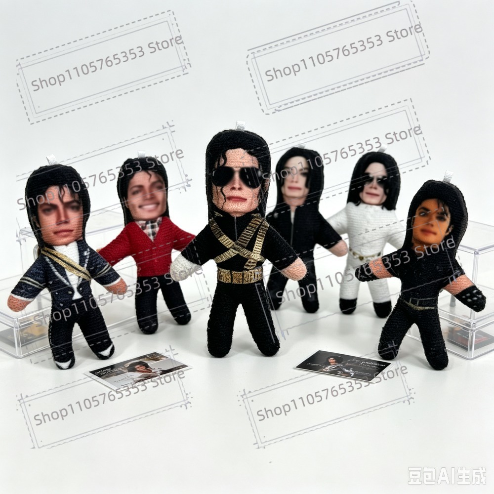 New 6 Style 10cm Michael Jacks - Evoker Cosplay Prop 评论和价格