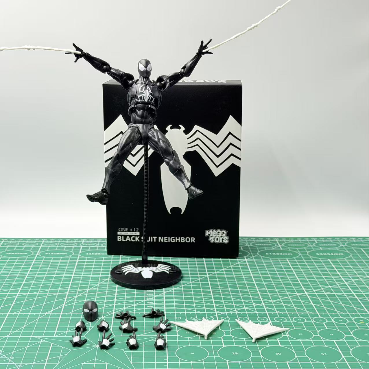 Bandai Symbiote Spider-Man Bla - Good Smile Company Figma 评论和价格