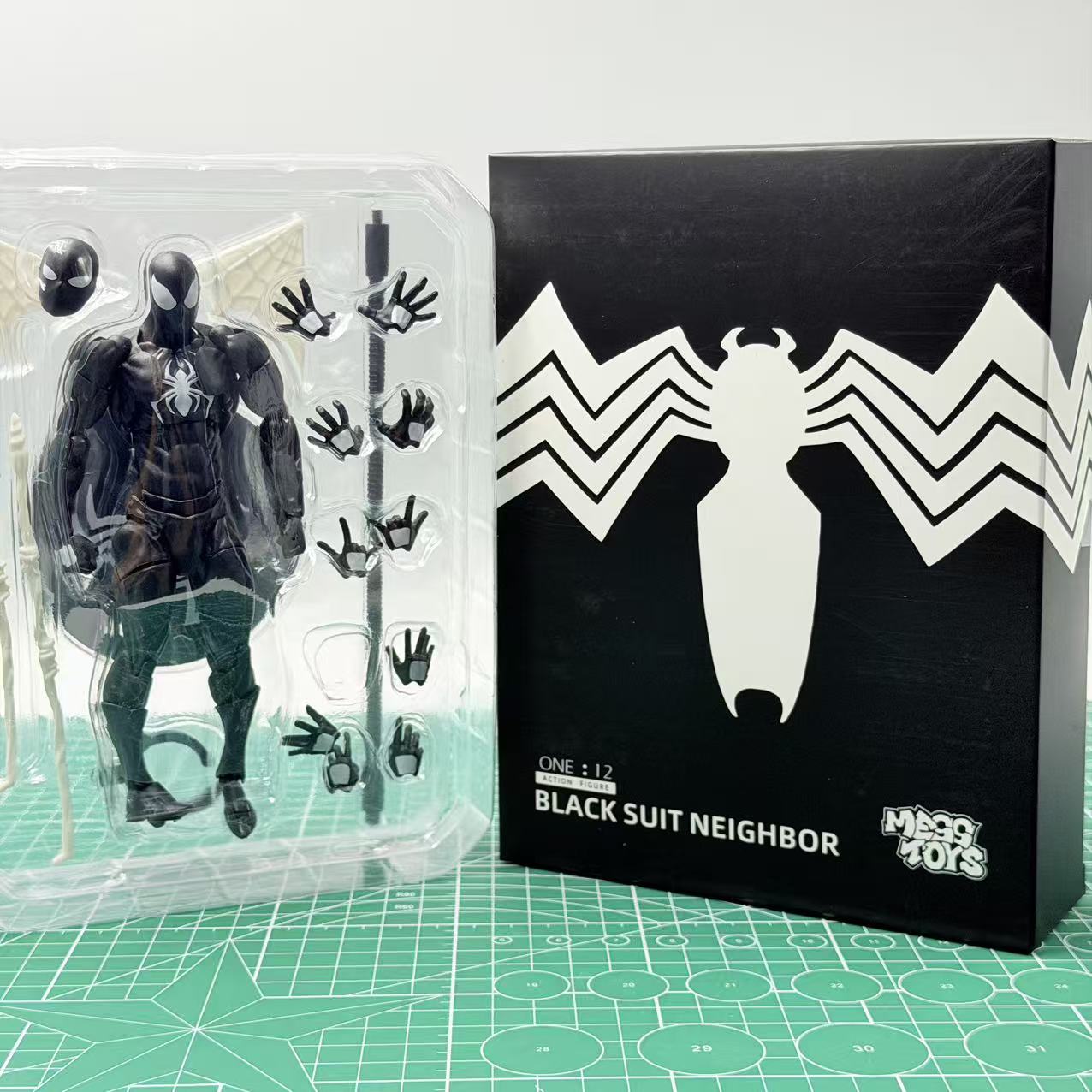 Bandai Symbiote Spider-Man Bla - Good Smile Company Figma 评论和价格