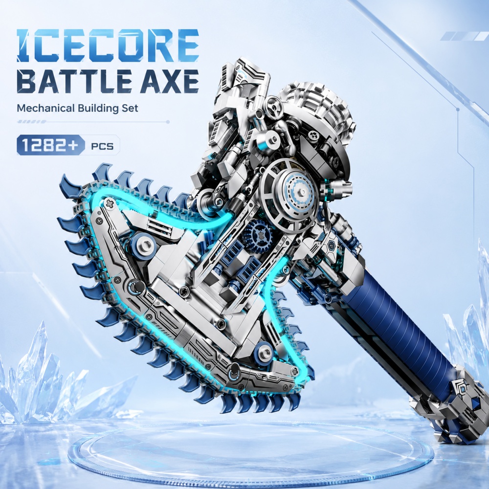 1282Pcs Technical Ice Battle A - Cosplay Prop Building 评论和价格