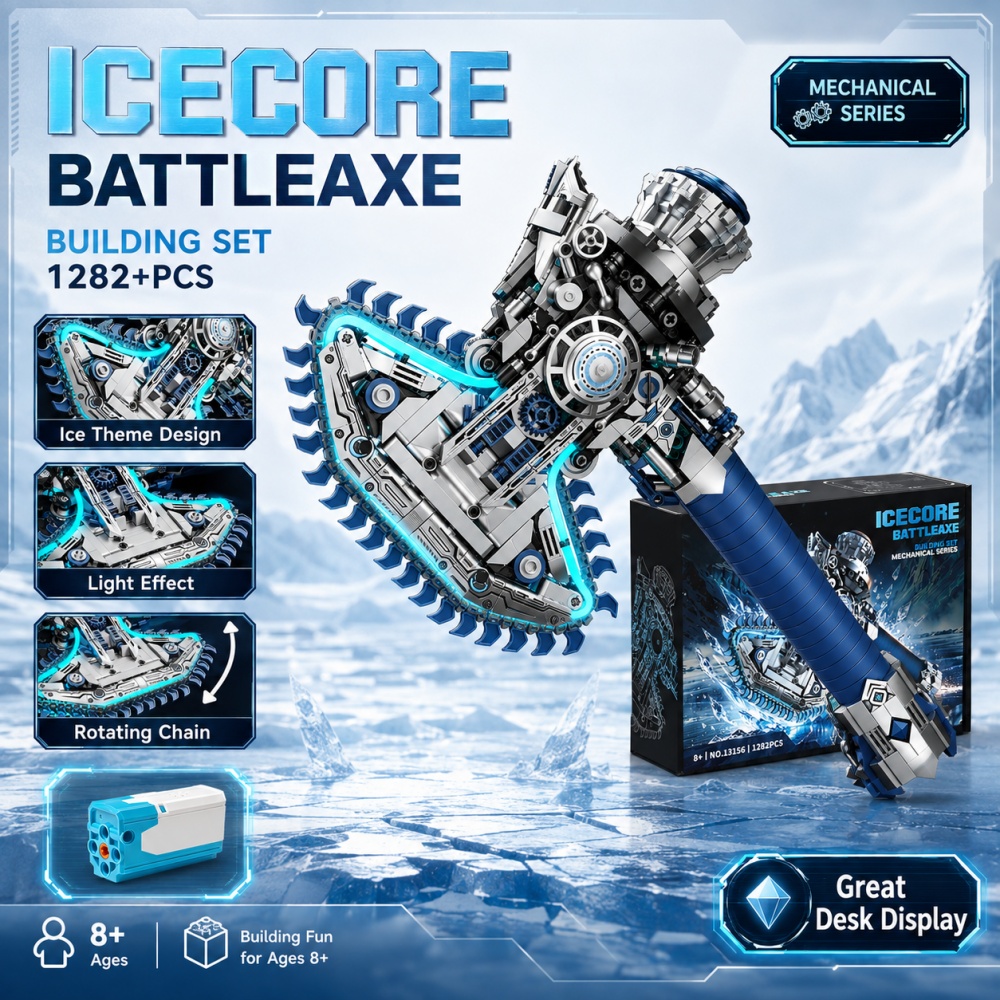 1282Pcs Technical Ice Battle A - Cosplay Prop Building 评论和价格