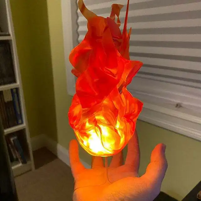 New LED Floating Flame Ball Ha - Cosplay Flame Prop 评论和价格